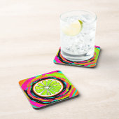 ライムスライポップ・アートのスアート コースター (右側)