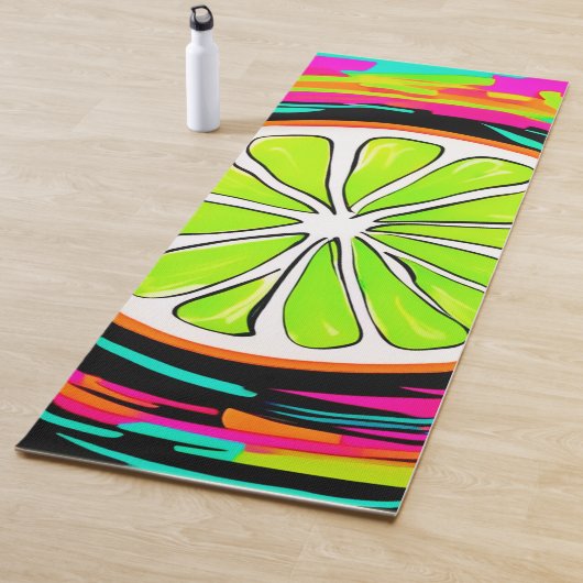 ライムスライポップ・アートのスアート ヨガマット (インサイチュ)