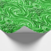 ライムスワールラッピング紙 ラッピングペーパー (角)