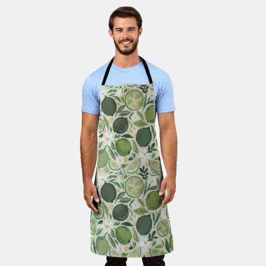 「ライムゼストフィエスタ」 エプロン (着用した状態)