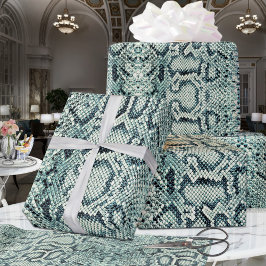 ライムダイキリグリーンアナコンダスナンケスキン ラッピングペーパー