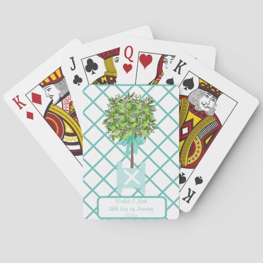 ライムツリートピアリーブルージンジャージャールジャー トランプ (裏面)