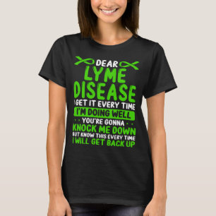 ライムディセ認識度モンスライム病リボン Tシャツ