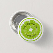 ライムデザイン 缶バッジ (正面&裏面)