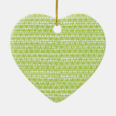 ライムドットハート セラミックオーナメント (裏面)