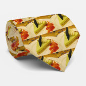ライムパイデザートの食糧 ネクタイ (ロール)