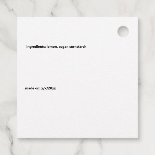 ライムパルおもしろいズマンガマーマレーキャンディと続く フェイバータグ (裏面)