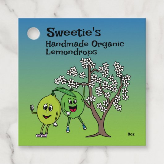 ライムパルおもしろいズマンガマーマレーキャンディと続く フェイバータグ (正面)