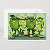 ライムパーティー ポストカード (正面/裏面)