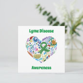 ライムフェイスグリーンリボン認識度 カード (スタンド正面)