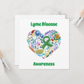 ライムフェイスグリーンリボン認識度 カード (正面/裏面インサイチュ)