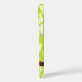 ライムフクロウ木目のパターンあなたの色を選択 Case-Mate iPhoneケース (裏面 / 左)