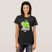 ライムフルーツシトラスライムバリスタ Tシャツ (正面フル)