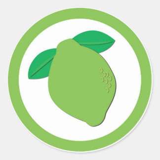 ライムフレーバーサークルシール ラウンドシール