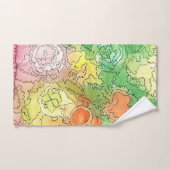 ライムボウ迷路 ハンドタオル (ハンドタオル)