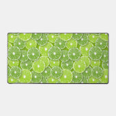 ライムポップ・アートの デスクマット (正面)