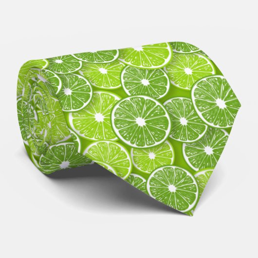 ライムポップ・アートの ネクタイ (ロール)