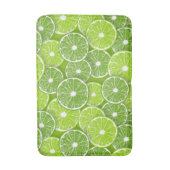 ライムポップ・アートの バスマット (正面縦)