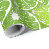 ライムポップ・アートの ラッピングペーパー (ロールコーナー)