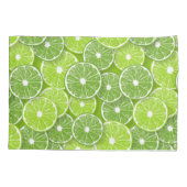 ライムポップ・アートの 枕カバー (裏面)