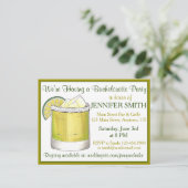 ライムマルガリタカクテルバチェロレッテシンコデマヨ インビテーションポストカード (スタンド正面)