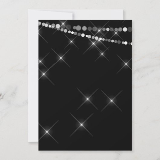 ライムマルガリータブライダルカクテルシャワー招待状 招待状 (裏面)