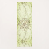 ライムマーブルマンダラジェム ヨガマット (正面)