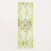 ライムマーブルマンダラジェム ヨガマット (裏面)