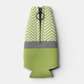 ライムモダン及び木炭の山型 ボトルクーラー (裏面)