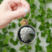 ライムライトアジサイ花 キーホルダー (手)