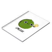 ライムライト ファニー フルーツ ライム パン ノートブック (左側)