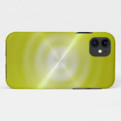 ライム光沢ステンレス鋼メタル Case-Mate iPhoneケース (裏面(横))