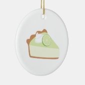 ライム円 セラミックオーナメント (右)