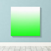 ライム勾配 キャンバスプリント (インサイチュ (ウッドフロア))