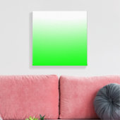 ライム勾配 キャンバスプリント (インサイチュ (リビング))