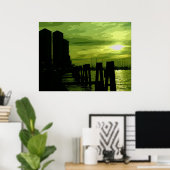 ライム収縮 ポスター (ホームオフィス)