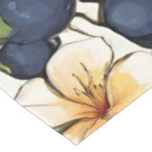 ライム地中海の、レモン、花。絵を描 テーブルクロス (アングル)