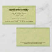 ライム手のひら~bc 名刺 (正面/裏面)