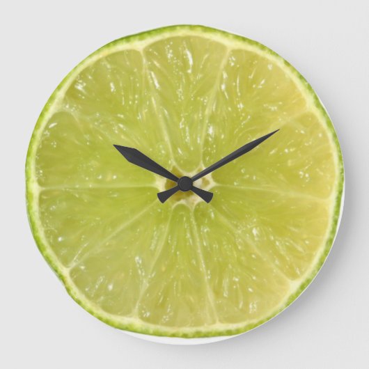 ライム時計 ラージ壁時計 (正面)