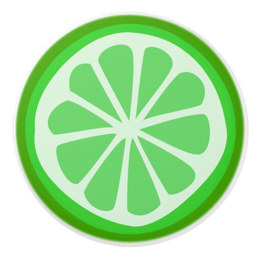 ライム時間 セラミックノブ (正面)