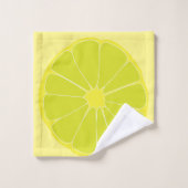 ライム果実 バスタオルセット (ウォッシュタオル)