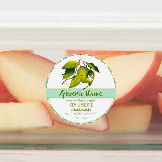 ライム果実 ラベル (貼付)