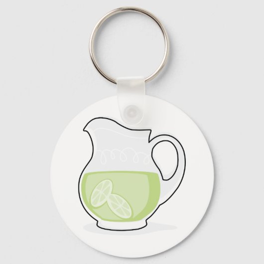 ライム果汁 キーホルダー (正面)