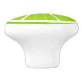 ライム様式化フルーツスライス セラミックノブ (側面)