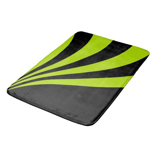 ライム波 バスマット (アングル)