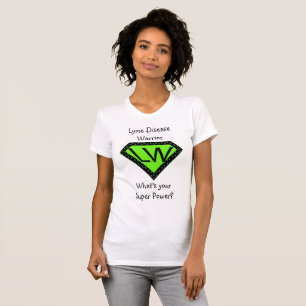 ライム病と闘うスーパーヒーローTシャツ Tシャツ