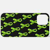 ライム病と闘う戦士のリボン Case-Mate iPhoneケース (裏面 (横))