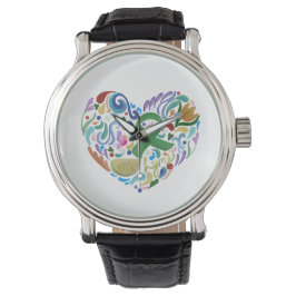 ライム病のギフトと認識度時計 腕時計