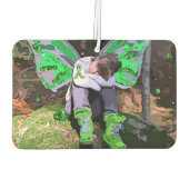 ライム病の戦士の車の空気フレッシュナー"強くしなさい カーエアーフレッシュナー (裏面)