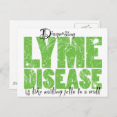 ライム病の診断 ポストカード (正面/裏面)